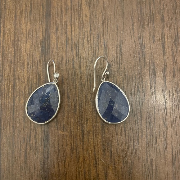 Silpada Blue Lapis Drop earrings - Picture 1 of 1